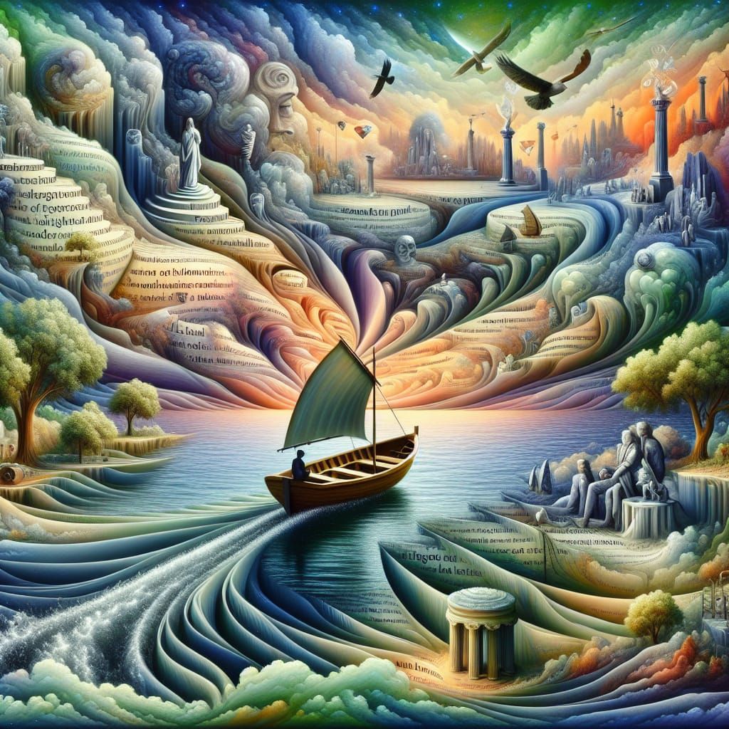 Soul Drifting on Sea of Knowledge