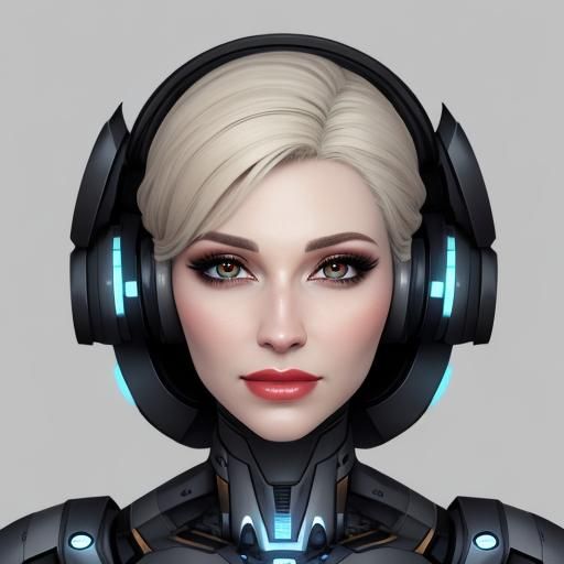 Uncanny Valley Portrait of a Robot ASMRtist
