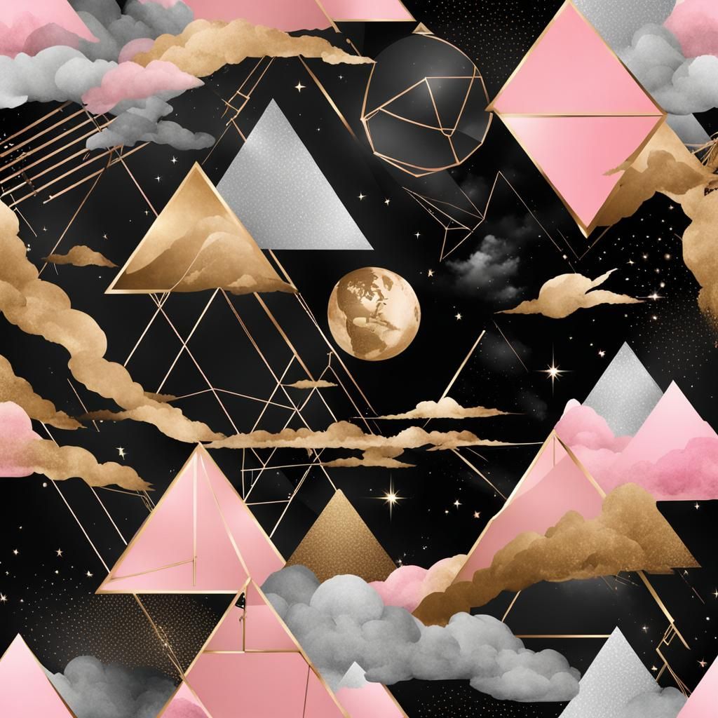 Angelic Women in Radiant Celestial Realm