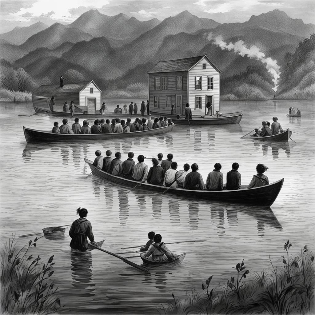 Enslaved People Escape to Freedom School