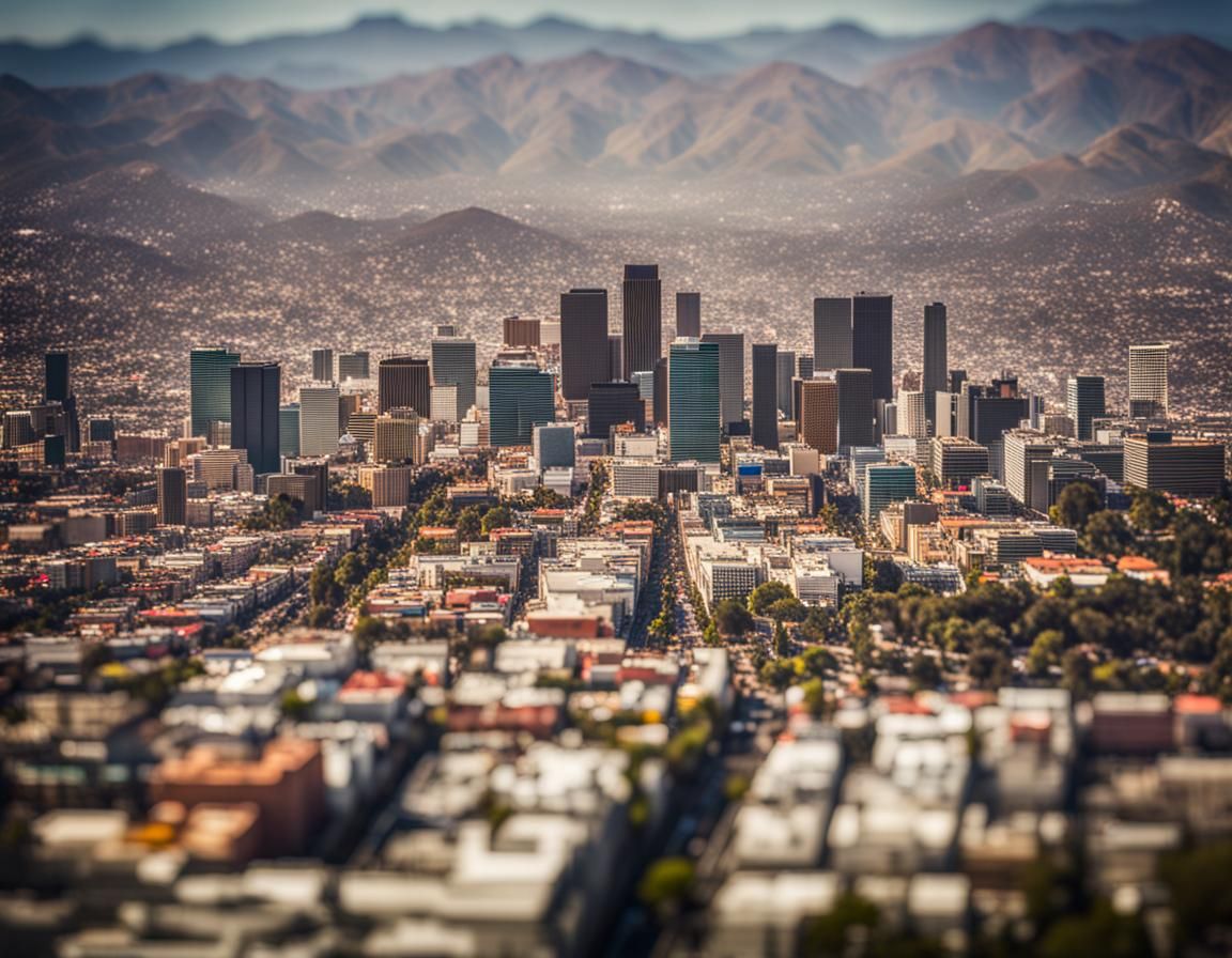 Mexican Los Angeles: Tower View in Professional Photography
