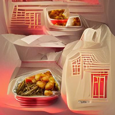 Delicious Chinese Takeout Food Photography