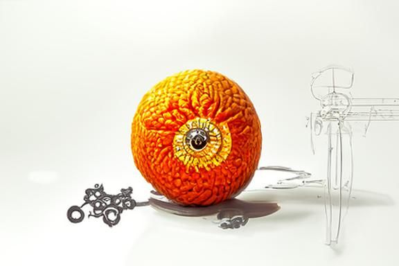 Steampunk Clockwork Orange in High Resolution