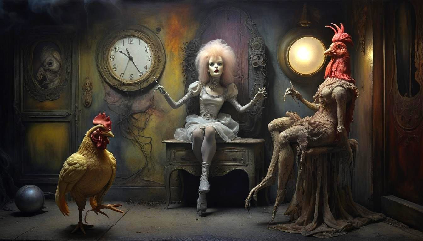 Surreal Party: Bellmer Dolls and Chickenmonster