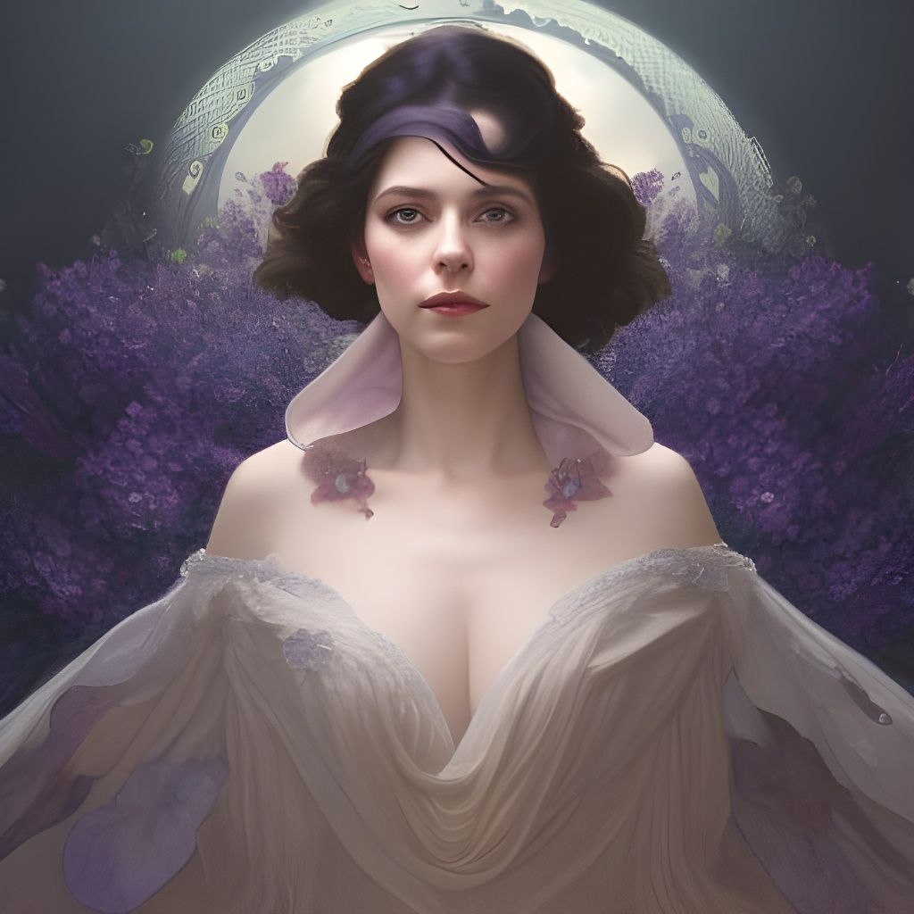 Countess Charlotte deLune: Hyperdetailed Portrait