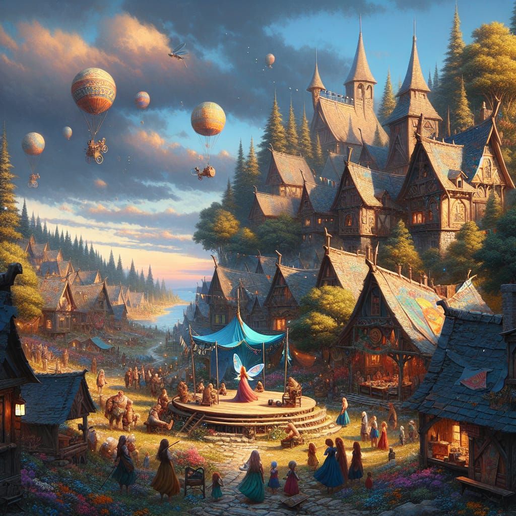 Fantasy Village Festival: Fairy Lacks Courage