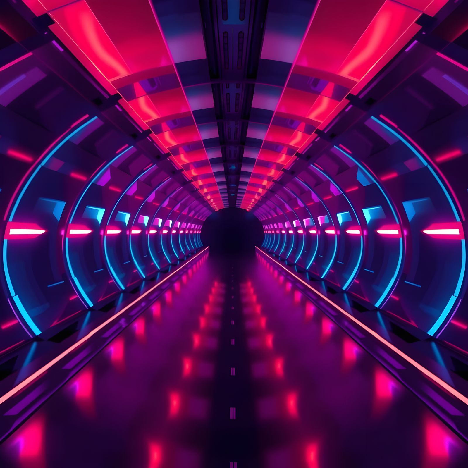 Electric Tunnel Dreamscape