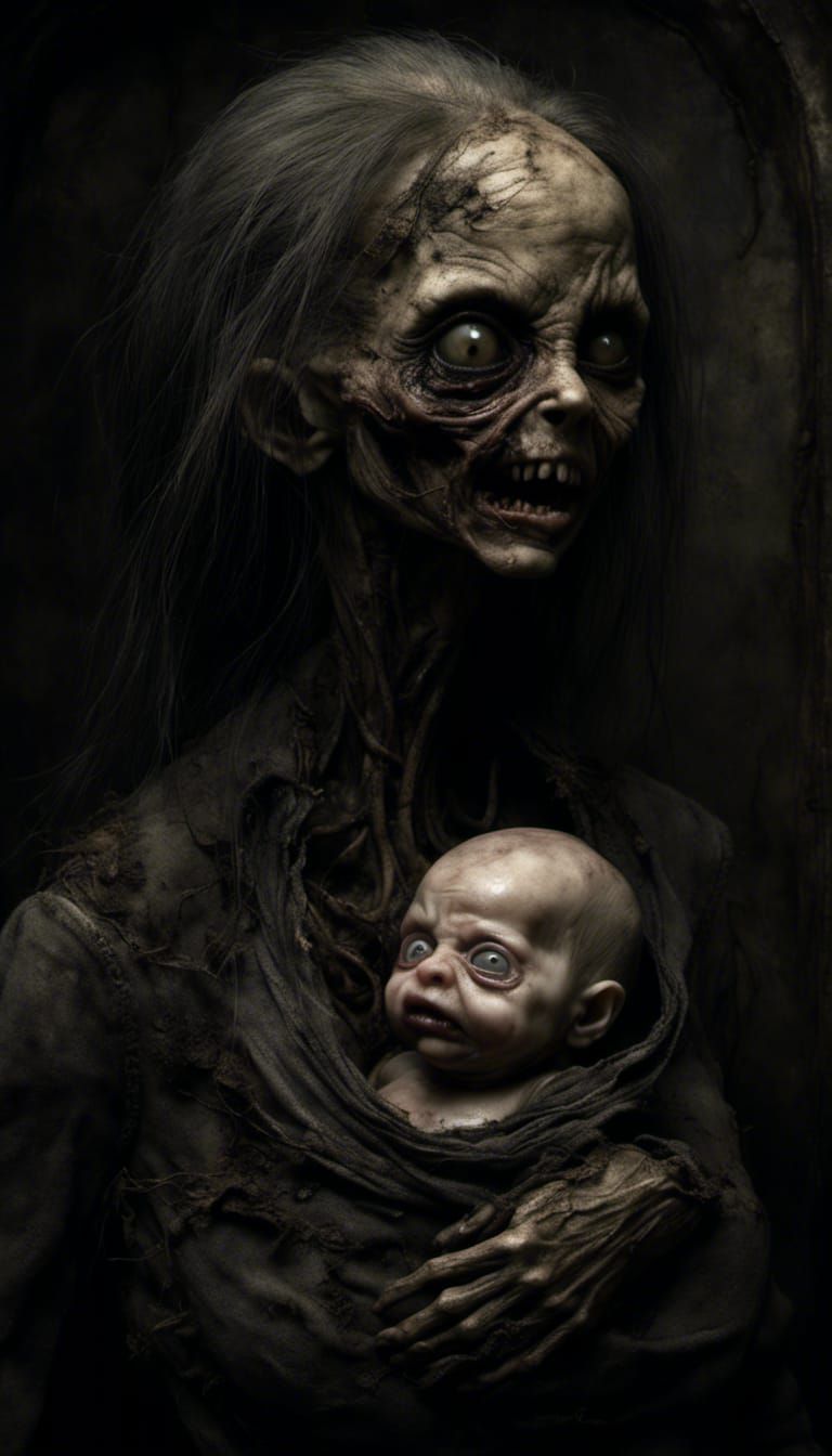 zombie mom and baby