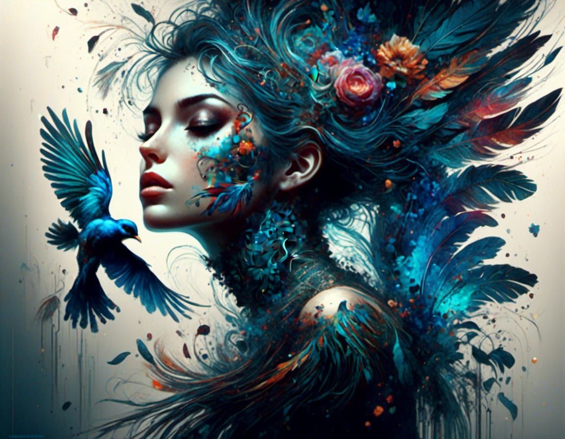 the blue bird of happiness