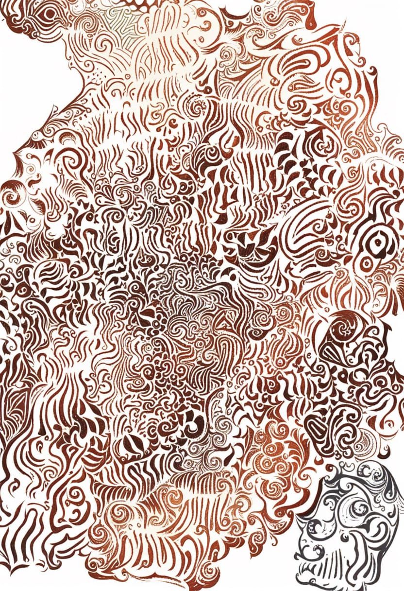 Unique AI-Generated Patterns and Textures