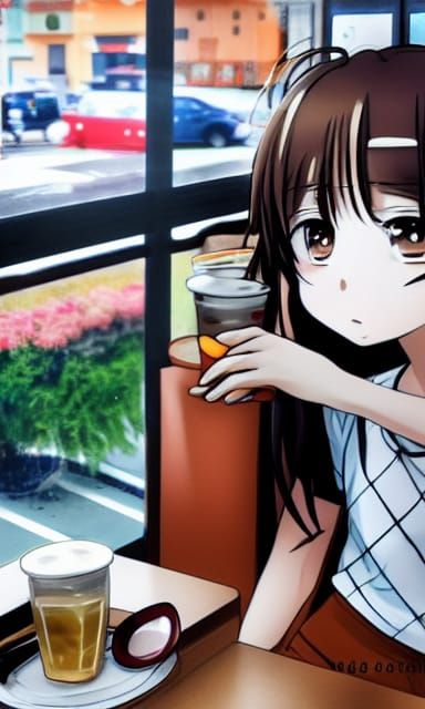 Anime Girl in Cafe, Daebom Style