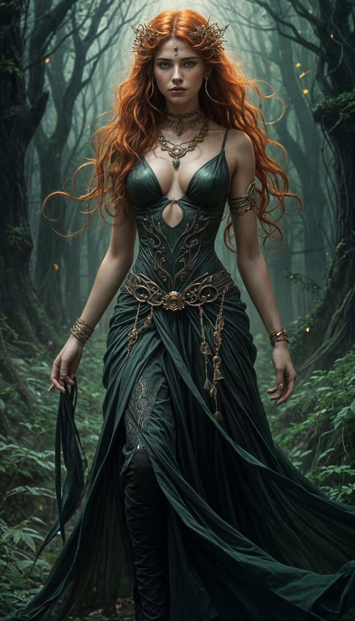 Sarmation Priestess in Dark Mystic Radiance