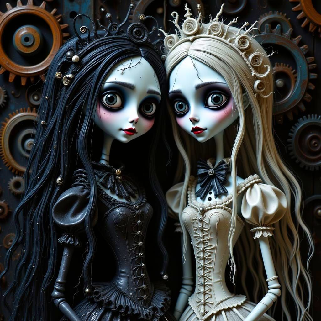 Burtonesque Dolls