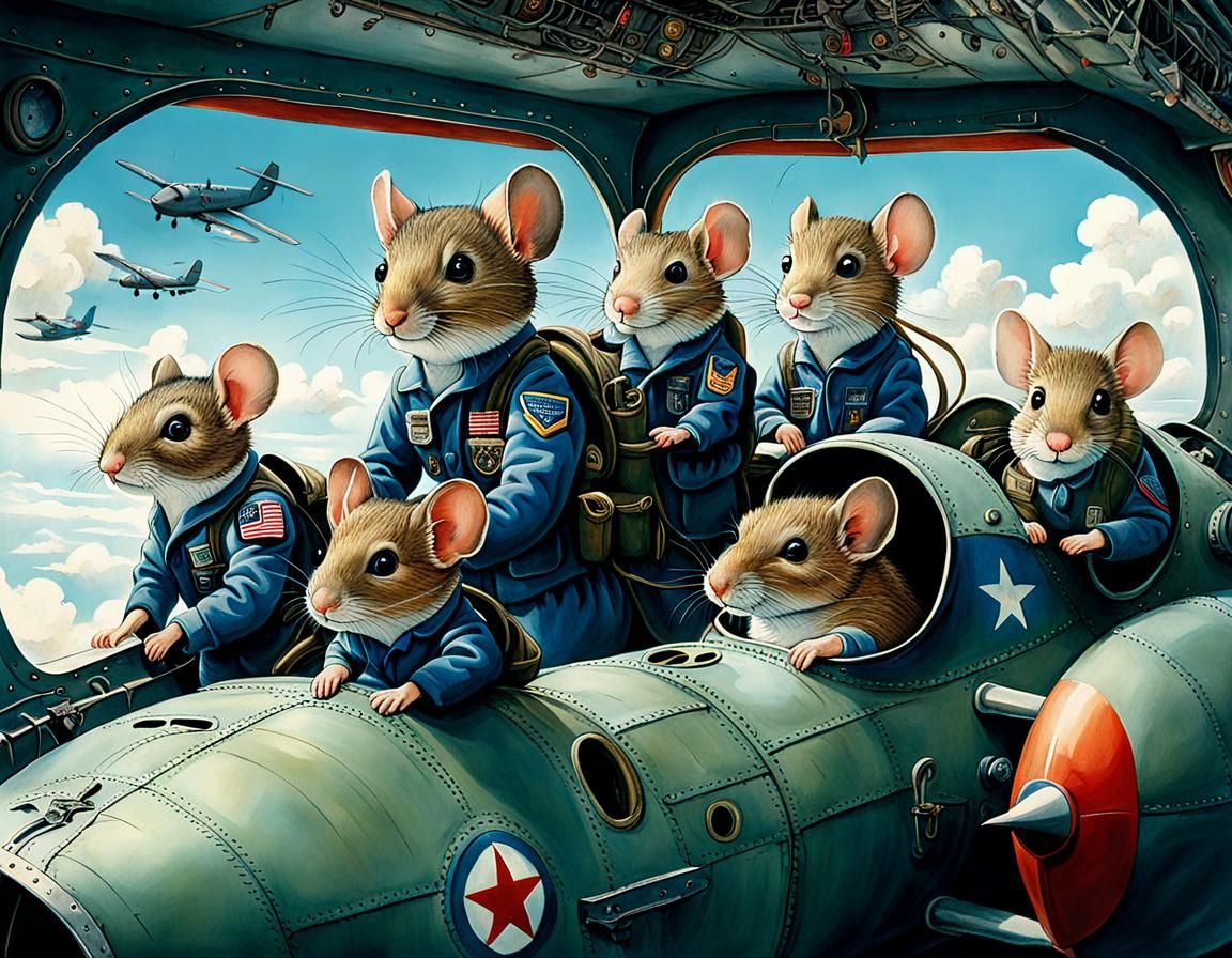 If mice were in the air force