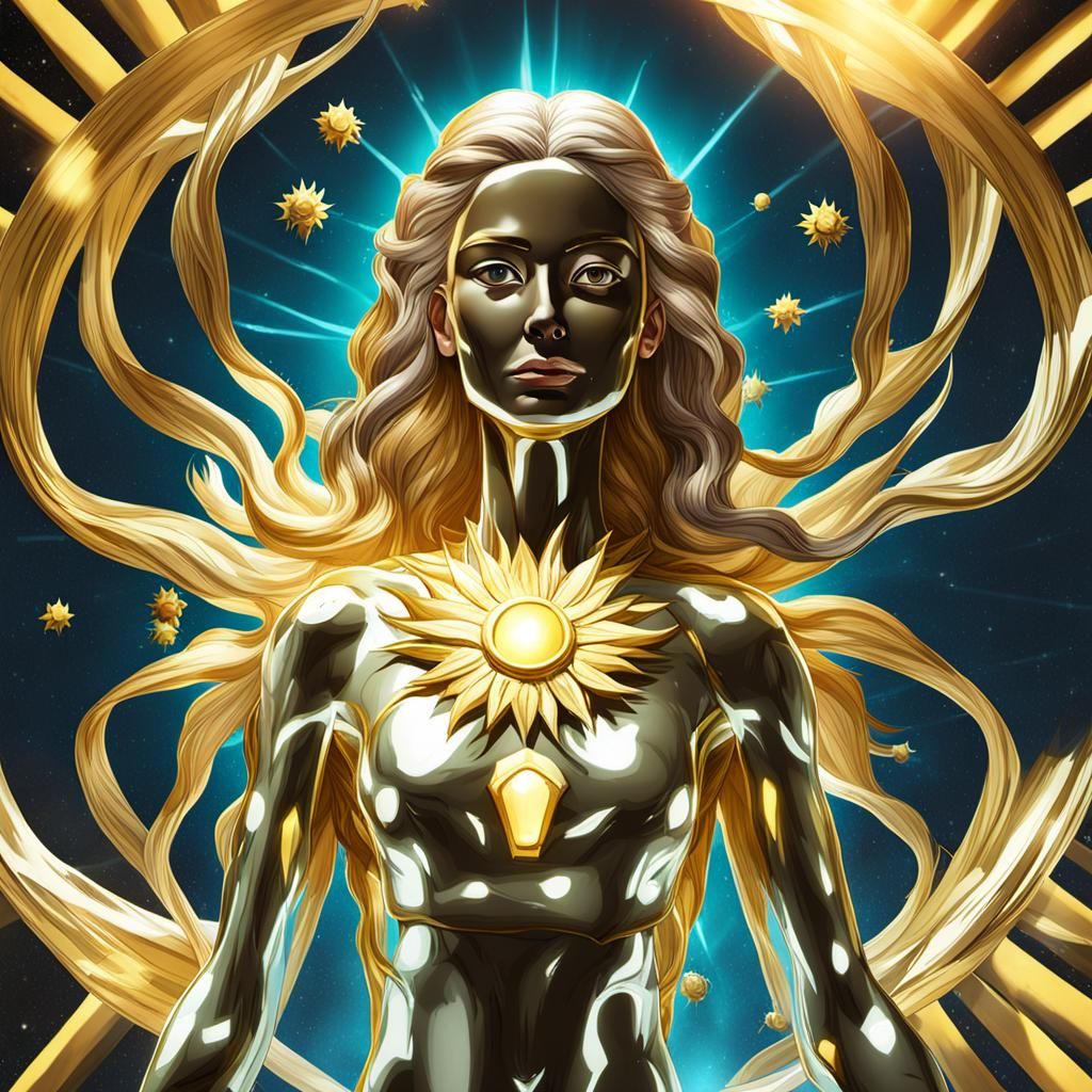 AI Interpretation of The Sun