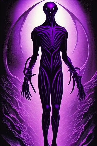 Eldritch Horror Comic Book Art: Sin Embodiment