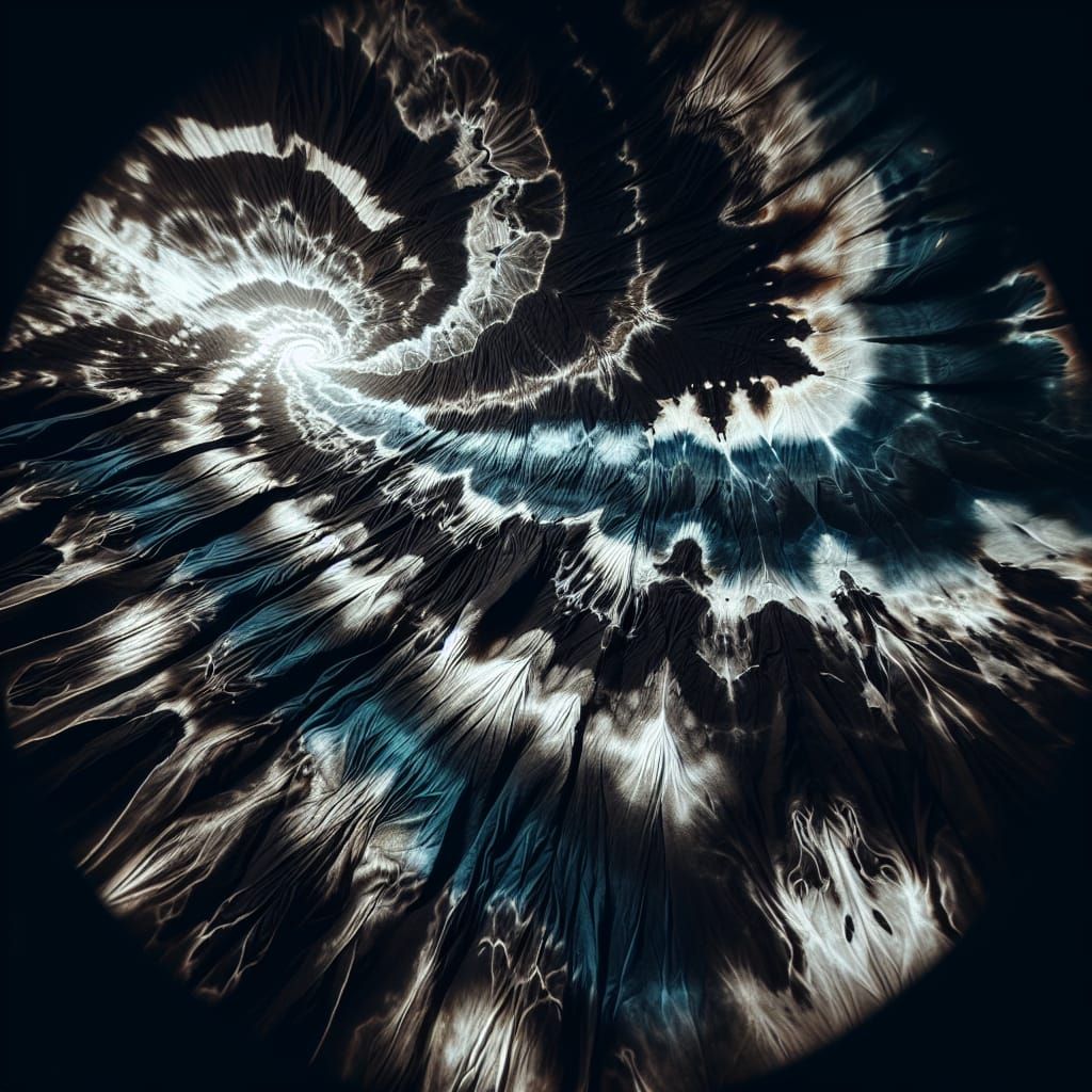 Through a Tie-Dyed Tubetunnel Deeply