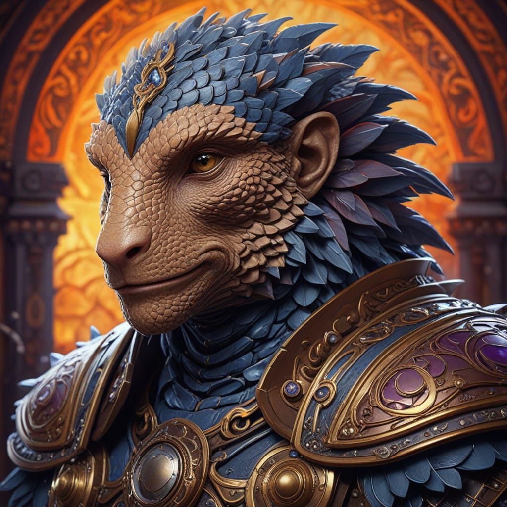 Dwarf of Dreams, Pangolin's Fierce Gaze