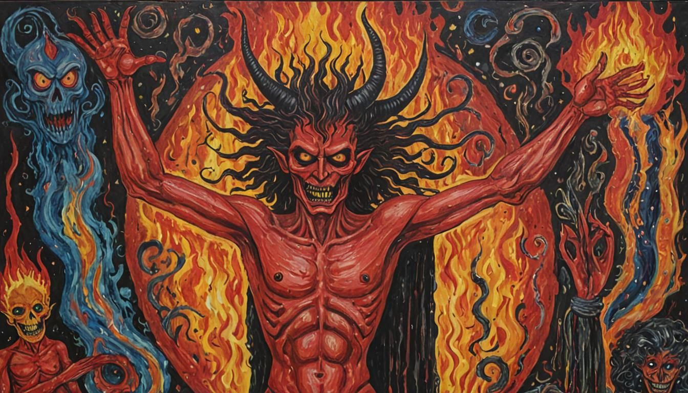 Satan's Welcome: A Renaissance Art Brut Vision