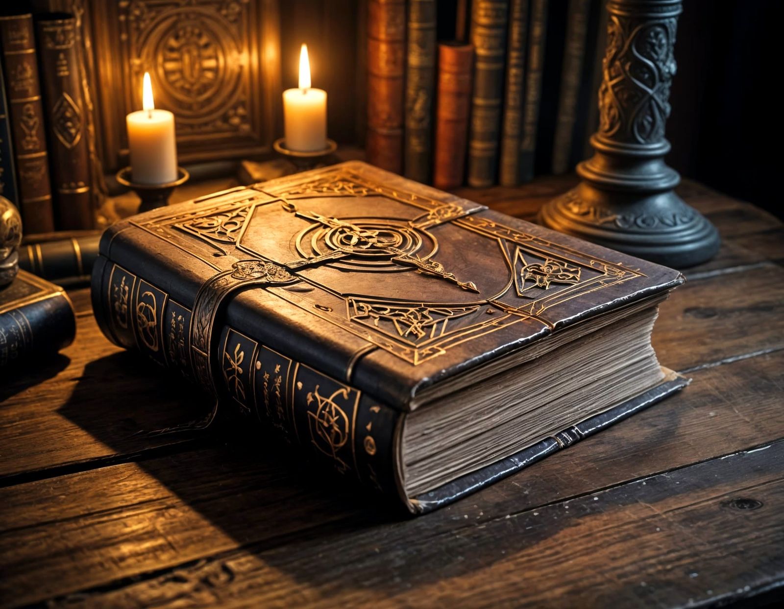 Ancient Spellbook Revealed in Mystical Illuminations