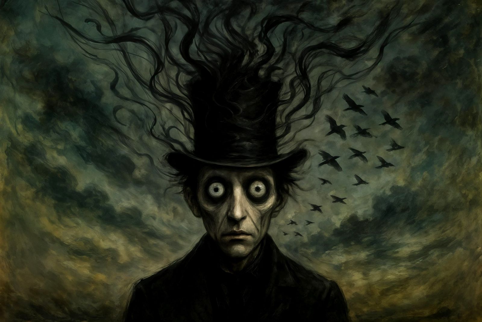 Emanations of Dread: Surreal Digital Portrait