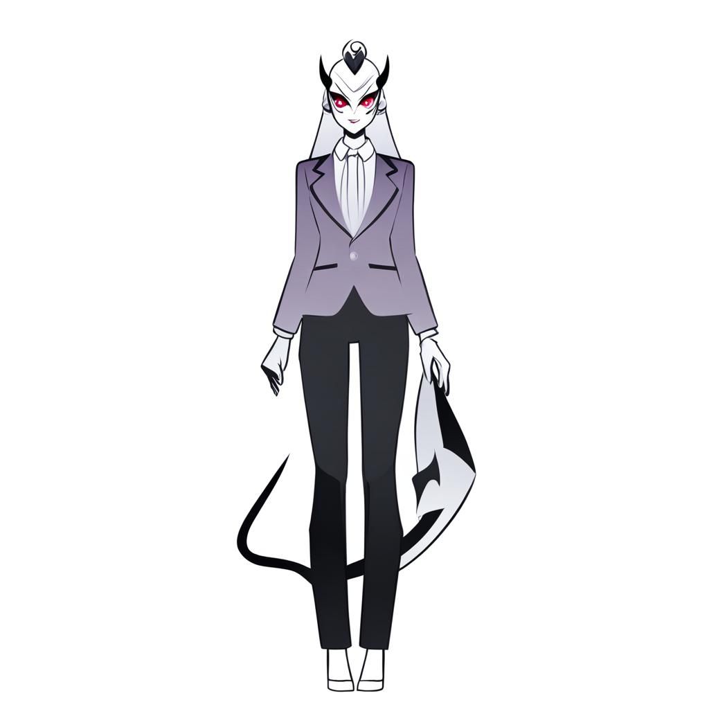 Hazbin Hotel: Light and Stylish Demon Character