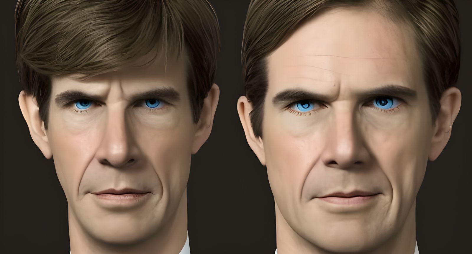 Professional Portrait of a Man in Studio Lighting