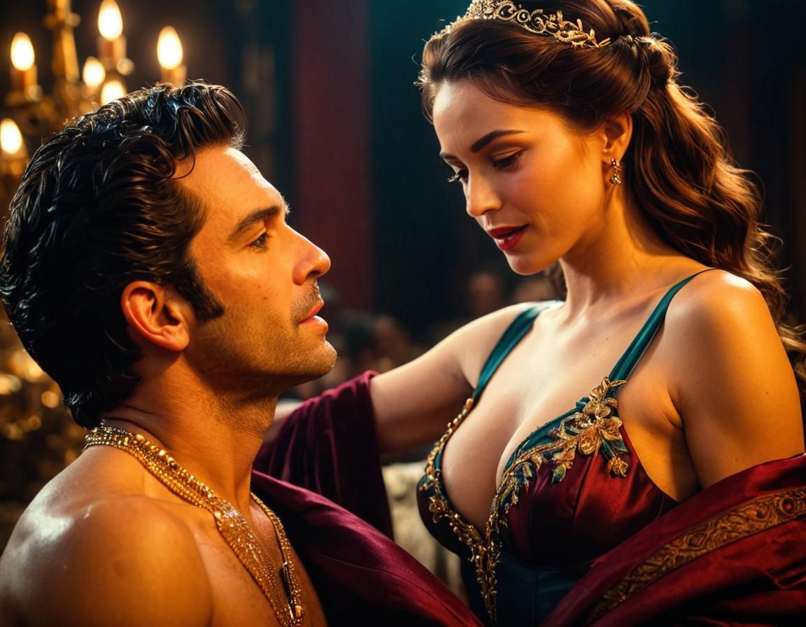 Age Gap Romance: Beautiful, Flirty Movie Still