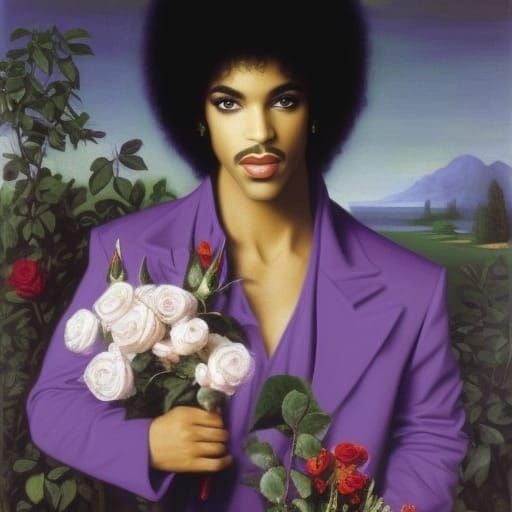Prince - When doves cry I see you in the purple rain