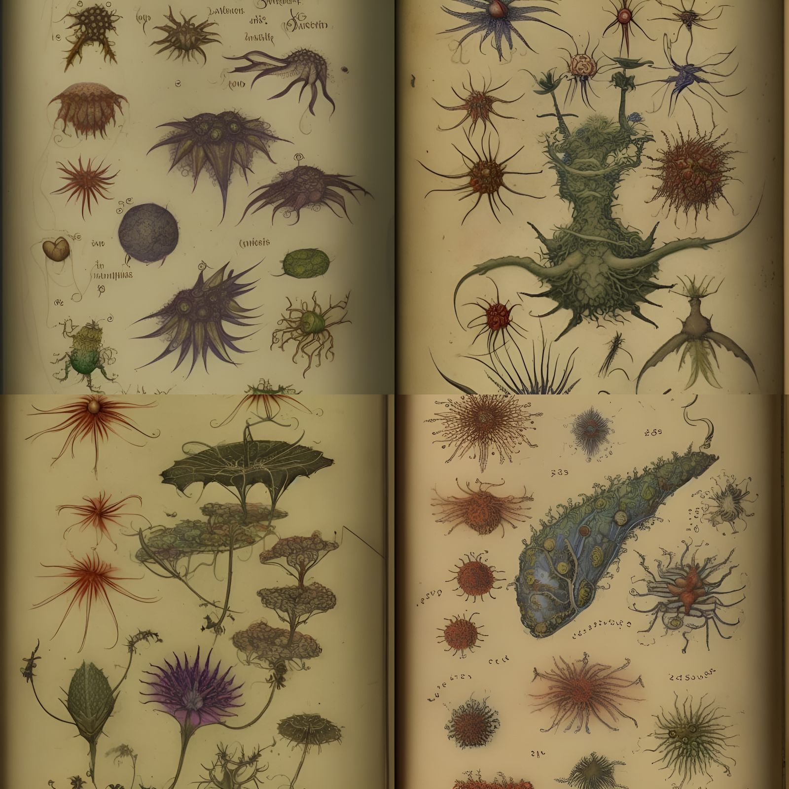 the voynich manuscript botanical creature