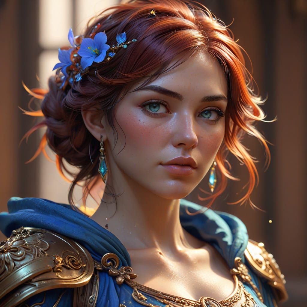 Fantasy Concept Art in Deep Color, 8K Resolution