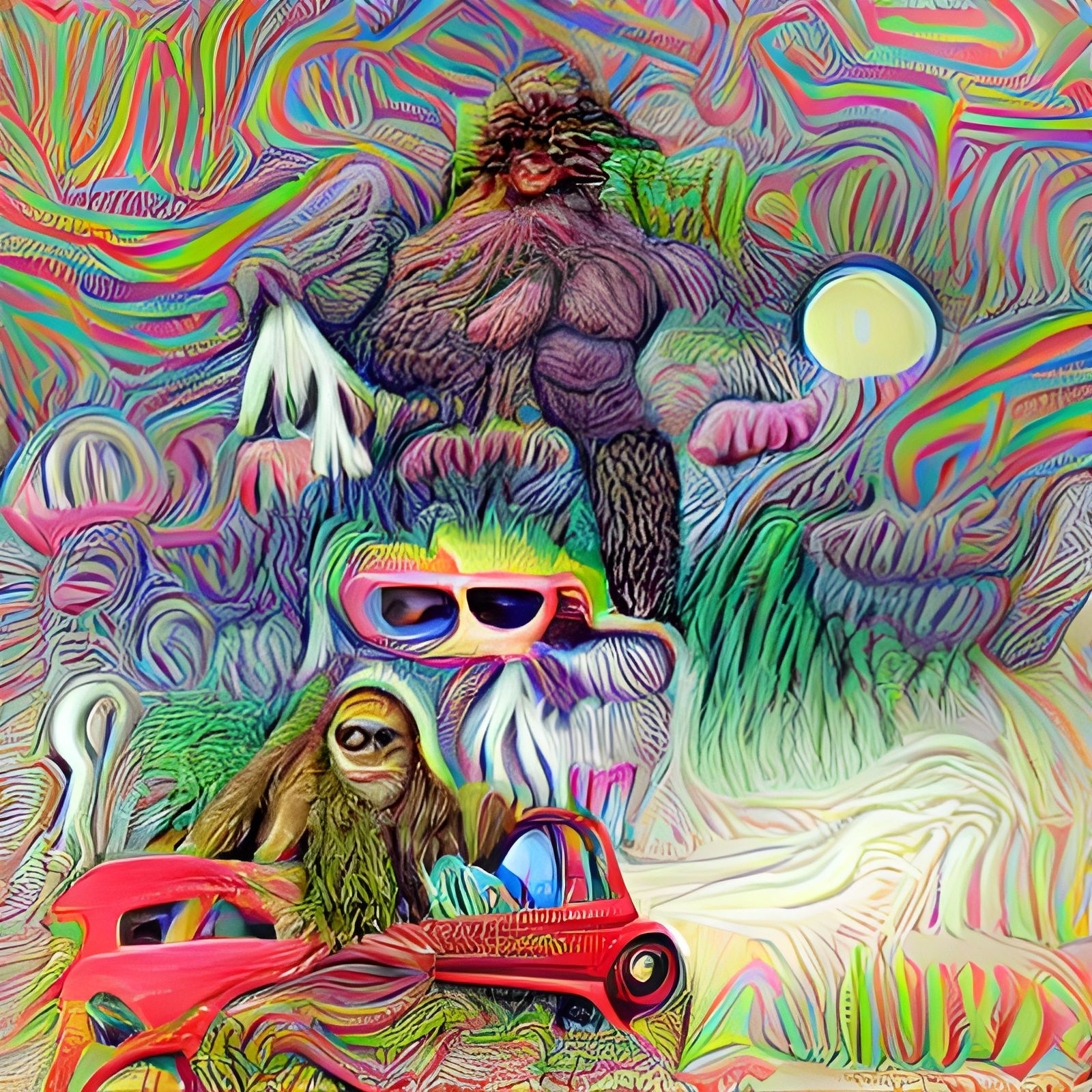 Sasquatch's Psychedelic Road Trip
