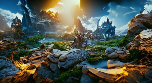 Cinematic Fantasy Landscape in Unreal Engine