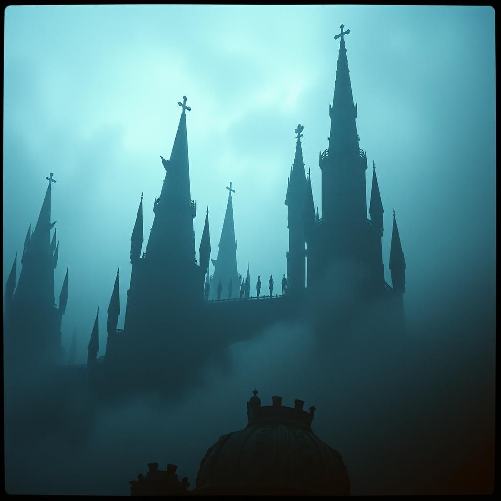 Mystical Shadow Kingdom in Cinematic Style