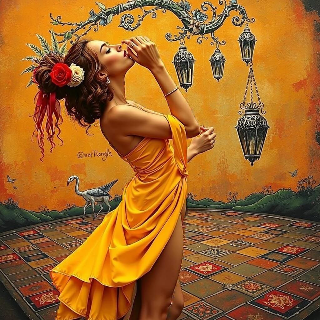 Maximalist Opulence With Triadic Colors