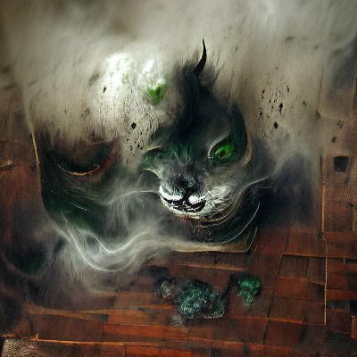 Covered in soot
