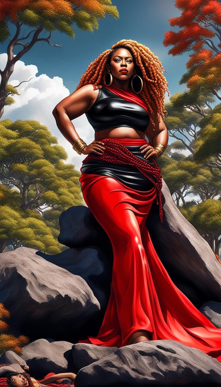 A 4k image HDR 300 DPI create a far full-body view, vivid, c...