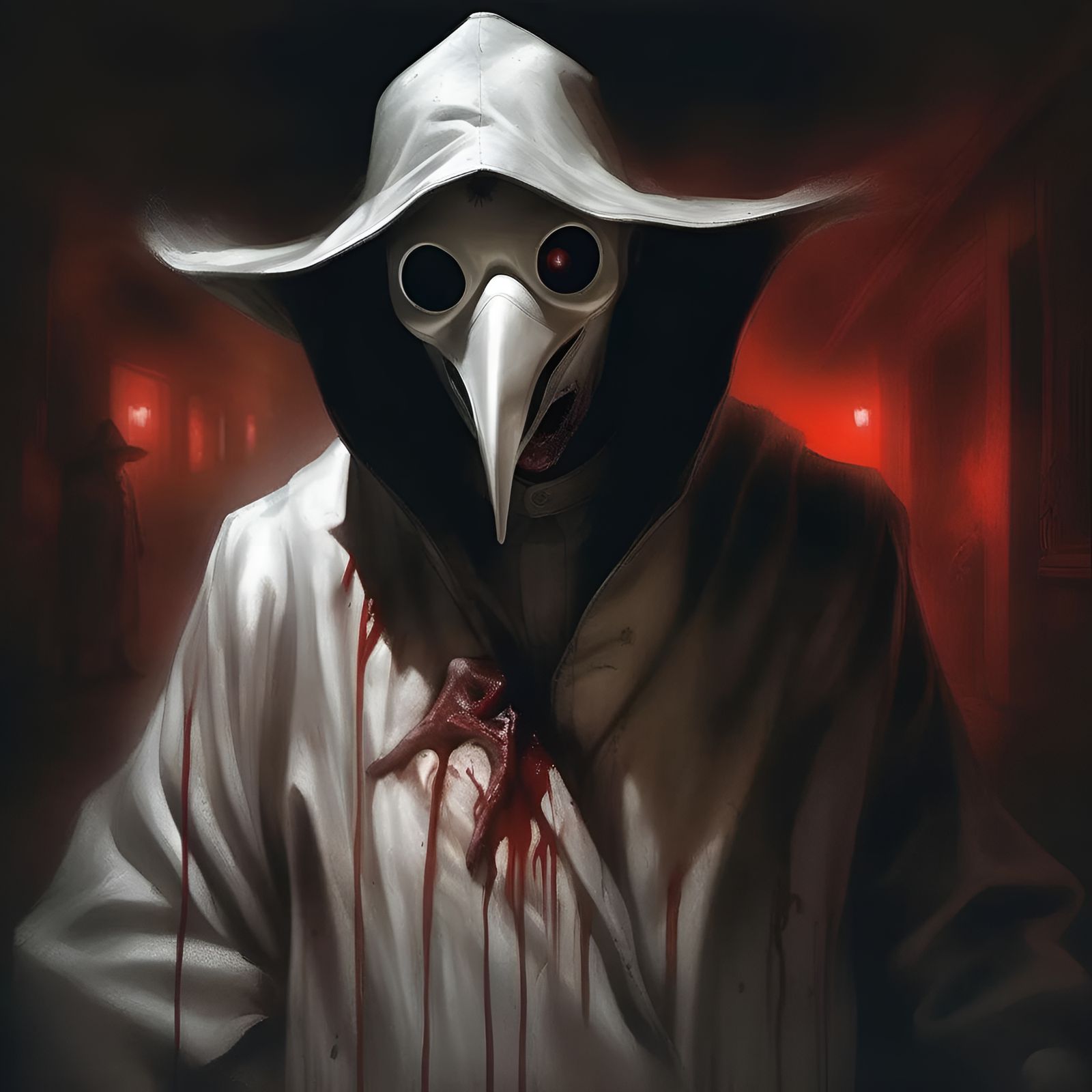 A scary dude, by accomplished artist