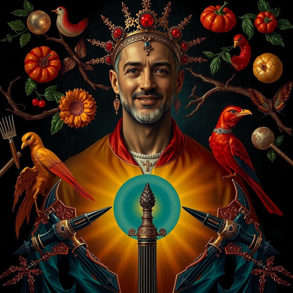 Hyperrealistic Masterpiece of Vivid Colors and Sharp Detail