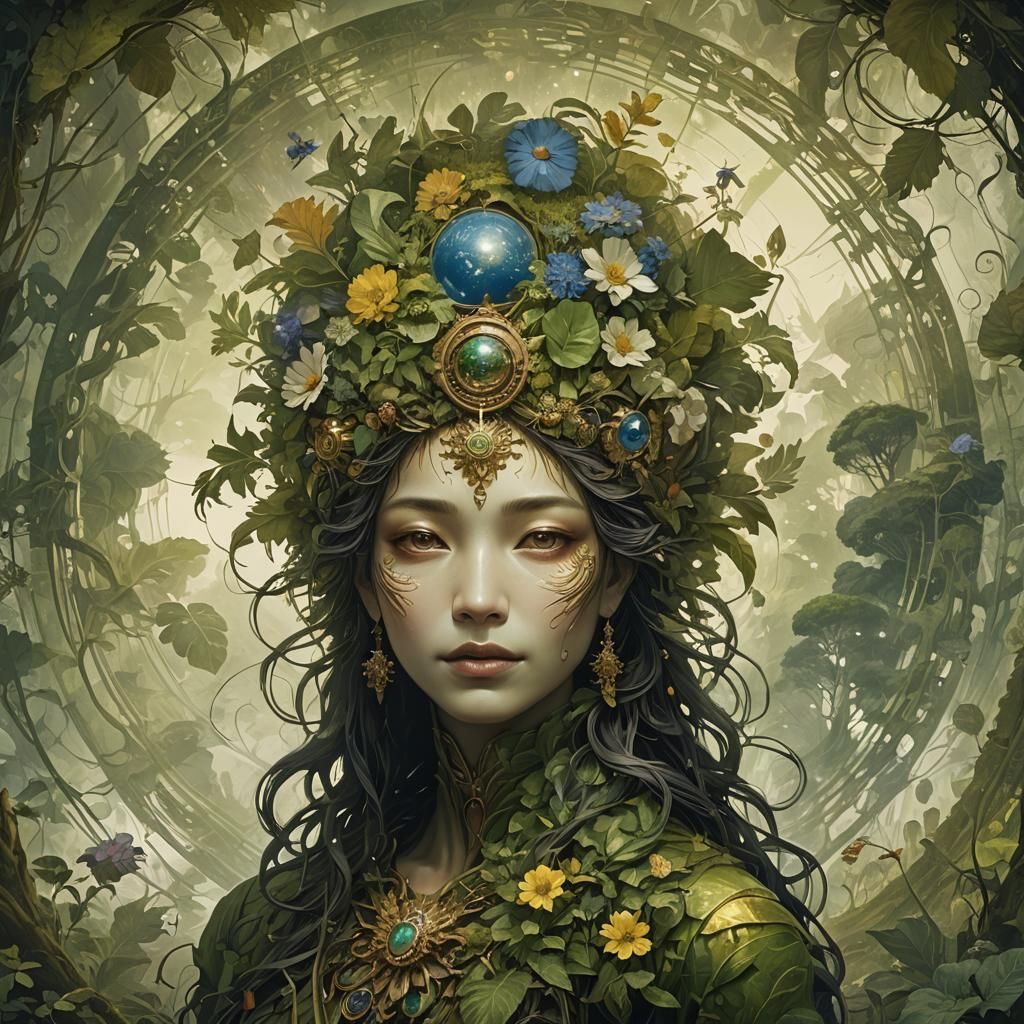 AI Generated Image of Gaia