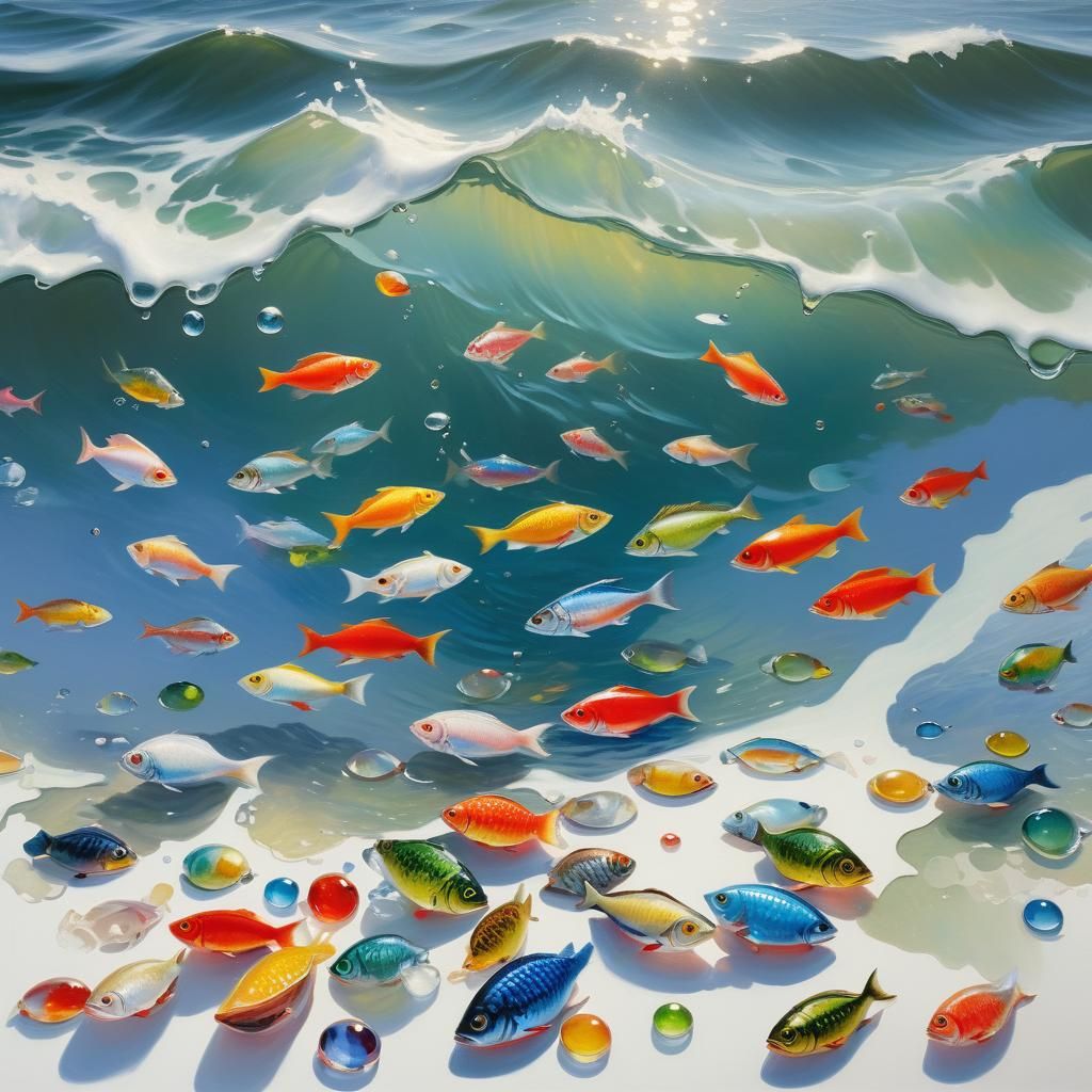 In bright, realistic colors: “An elegant nautical one, which...