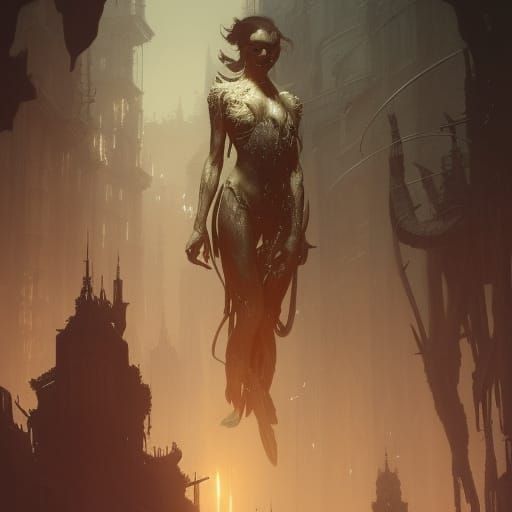 Intricate Webs in Dark Fantasy Concept Art