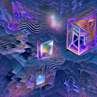 Abstract Art Generated From Simple Prompt