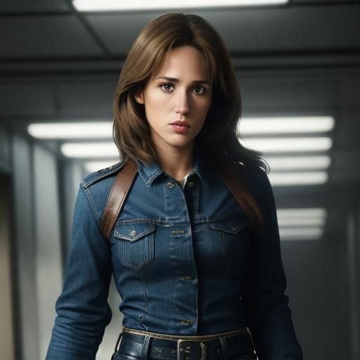 FBI Agent Film Still in Cinematic Style