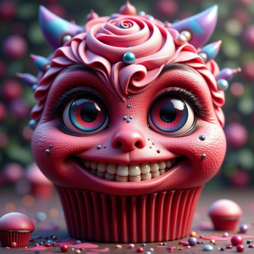 Enchanting Gothic Whimsy: A Delightful Matte Painting