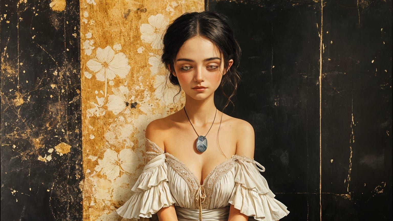 Portrait of a Woman in a Classical Style