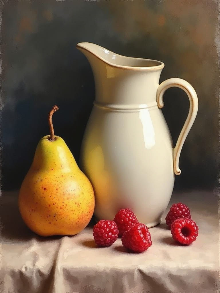 Vibrant Still Life in Warm Soft Light
