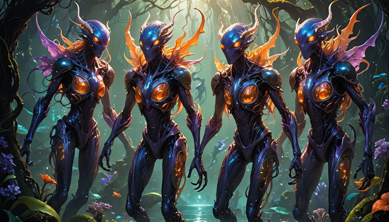 Graceful Humanoids in a Monster-Filled World