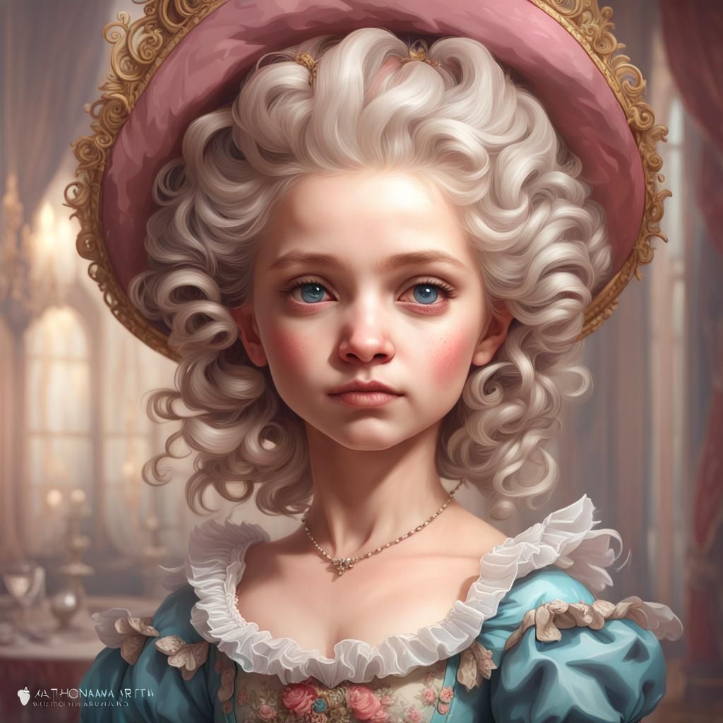 Adorable little Marie Antoinette