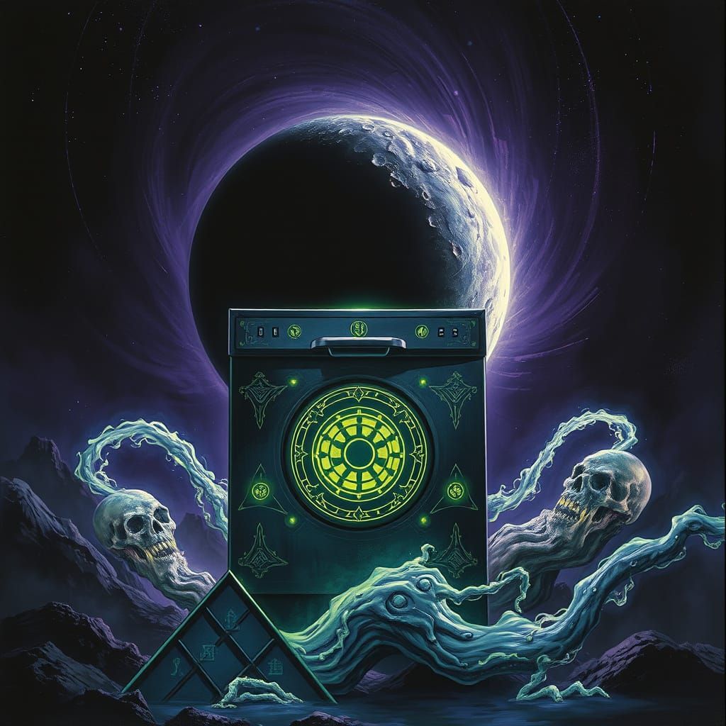 Eldritch Horror Dishwasher in Cosmic Space